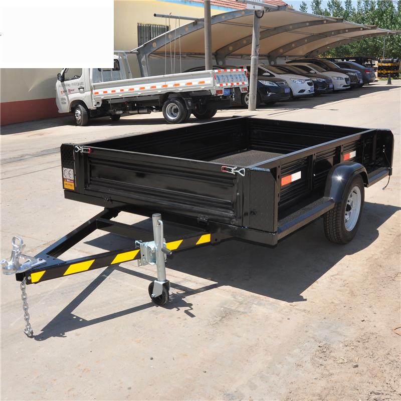 0.5吨汽车拖车工具拖车小型平板拖车移动式小型拖挂车