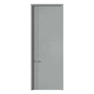 新款实木复合木门免漆卧室门室内门房间门平开门办公室工程门