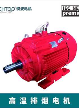 高温排烟电机 UL/CSA认证 高温轴承 H级绝缘 TEFC/TEAO 带引出线