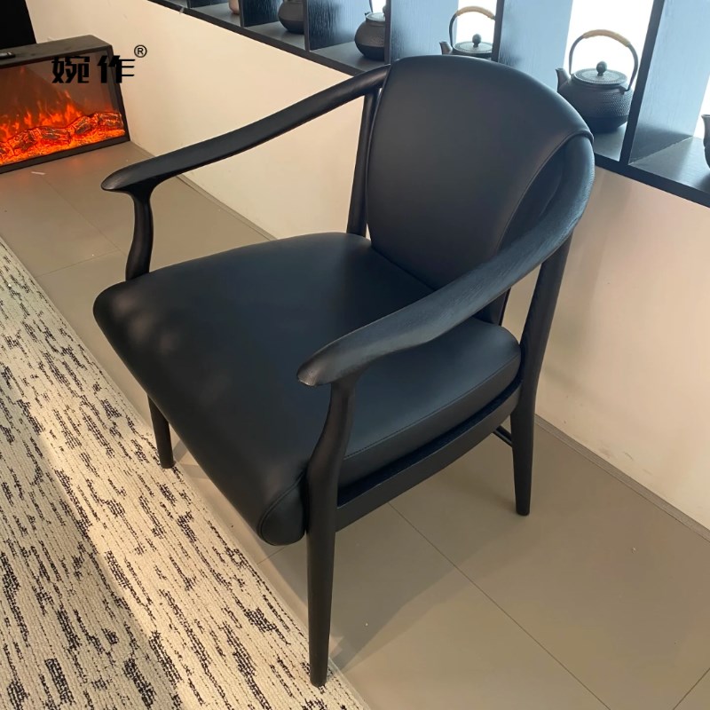 婉作新中式茶桌2025新款高级感轻奢茶室会所高端大气功夫泡茶台