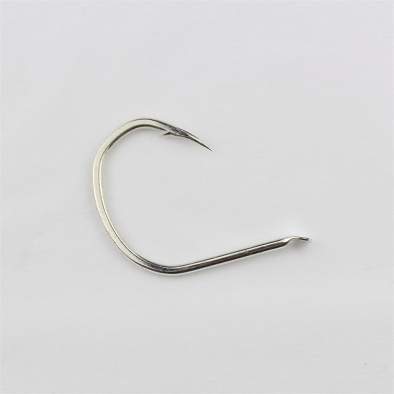 PIKE钩慢摇钩散装扁头亮锡路亚鱼钩大物钩海钓钩放流铁板钩拖钓钩