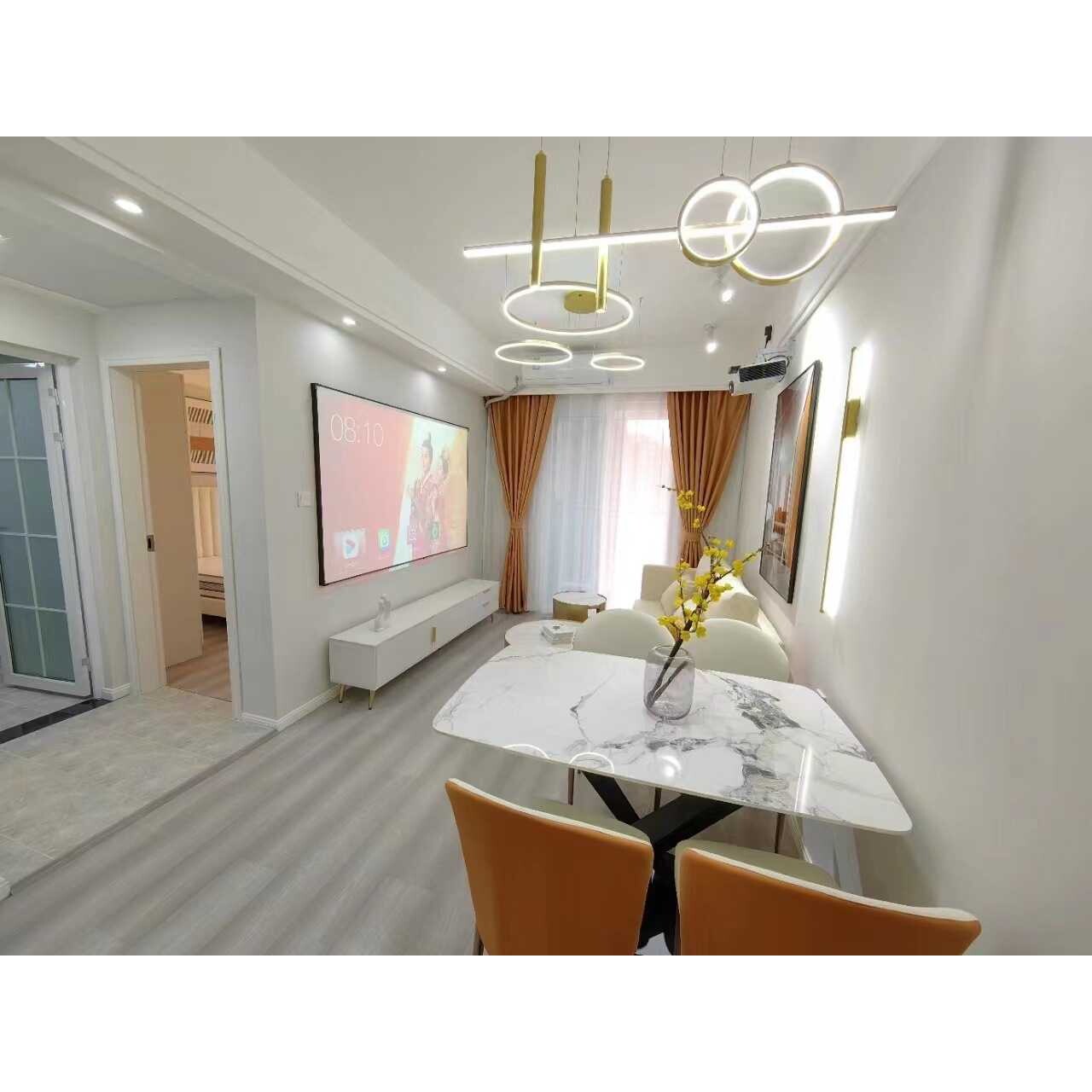 ? 强化复合木地板家用卧室12mm防水耐磨环保灰色木质金刚板