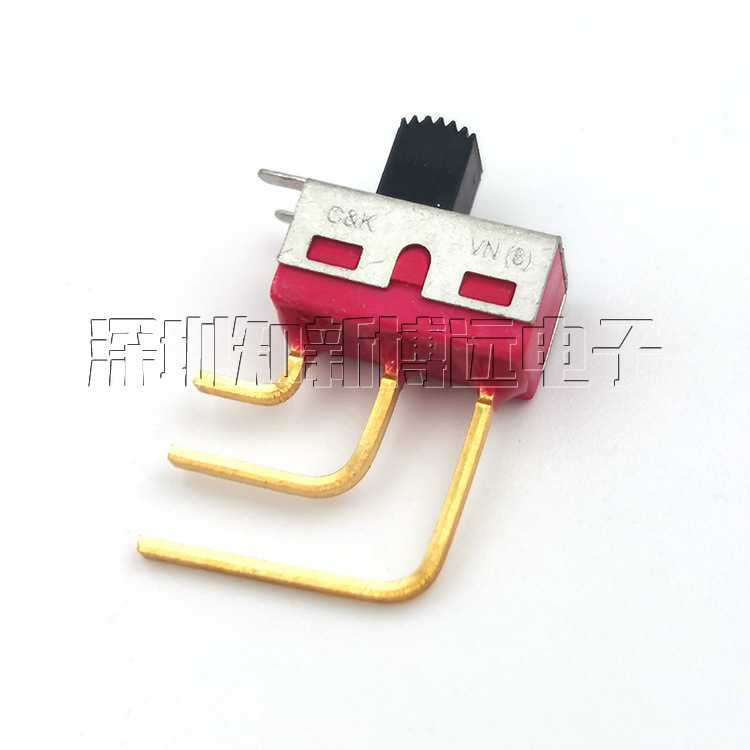 1101M2S3AV2BE2 进口C&k拔动开关 单刀双掷 20V 滑动开关