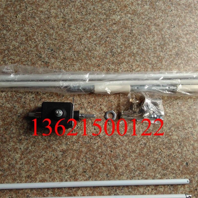 管状电机电动卷帘门车库门电机双向穿墙摇杆停电手摇杆万向手摇杆