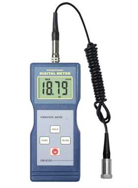 兰泰便携式VM-6320测振仪 振动分析仪 测震仪 加速度 位移 测振计