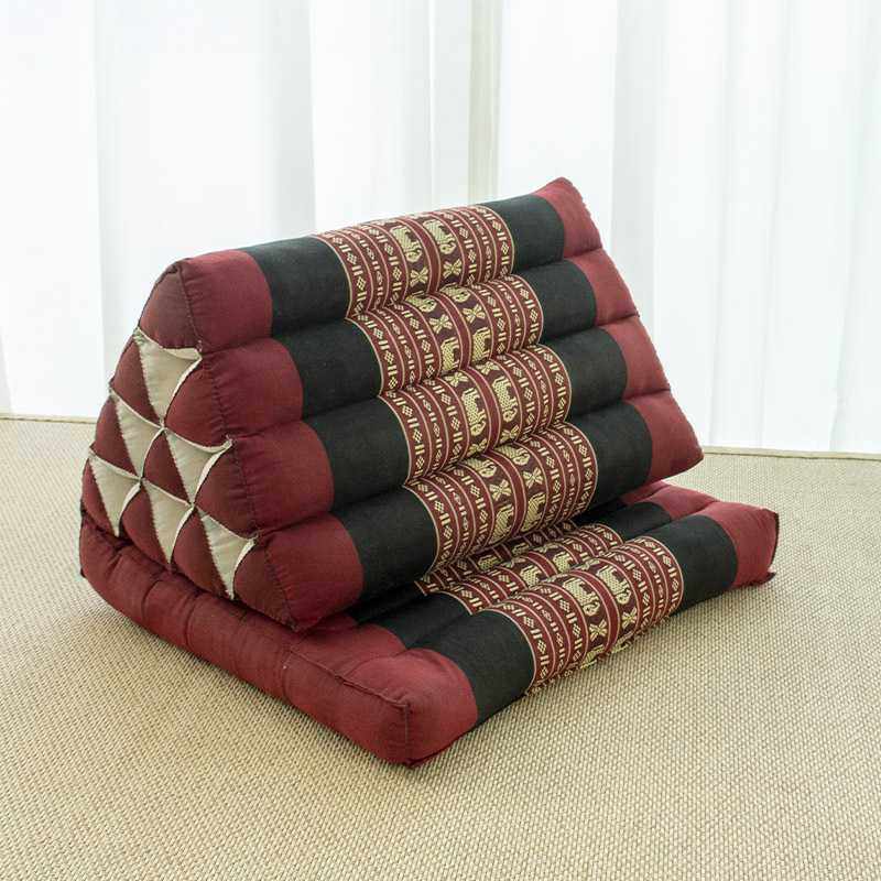 泰国三角靠垫飘窗垫坐垫带靠背厚卧室阳台榻榻米东南亚SPA足浴垫,畜牧/养殖物资,畜牧/养殖器械,淘宝优惠券,粉丝福利购,淘宝优惠卷