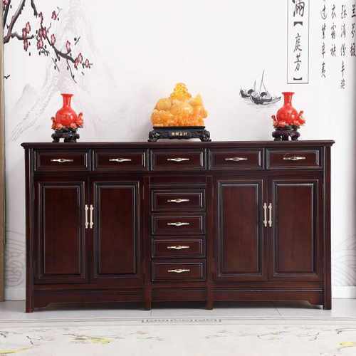 新中式实木供桌香案台条几农村堂屋中堂柜现代客厅春台条柜神台柜