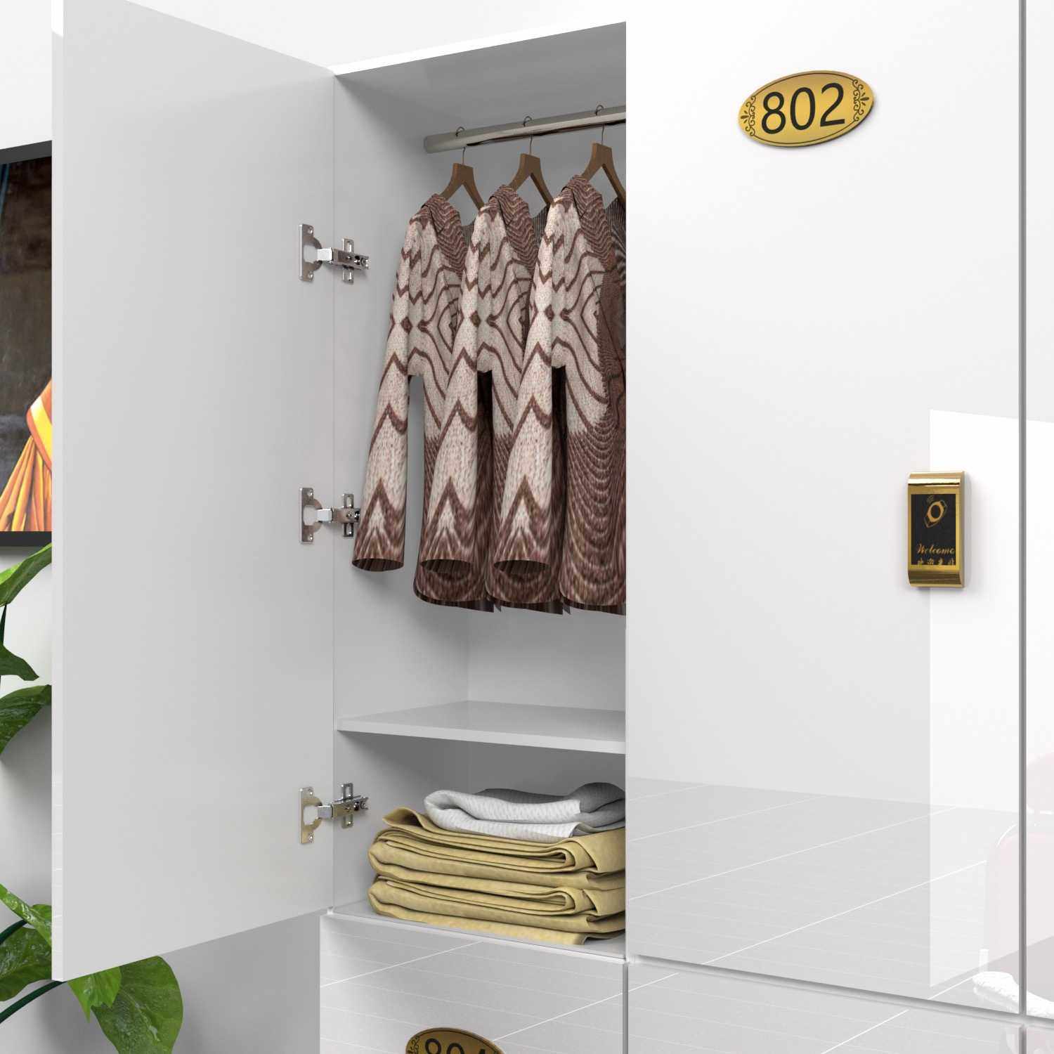 珠光白木质更衣柜理发美发店柜子存包柜健身房瑜伽馆储物柜感应锁,畜牧/养殖物资,畜牧/养殖器械,淘宝优惠券,粉丝福利购,淘宝优惠卷