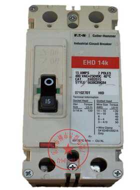 Cutler Hammer塑壳断路器 EHD2100 100A EHD 14K