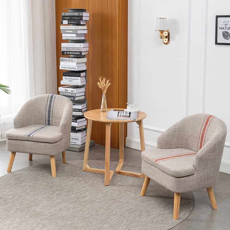 阳台休闲椅小户型卧室现代简约喂奶凳单人科技布懒人靠背沙发椅子,基础建材,脚轮/万向轮,淘宝优惠券,粉丝福利购,淘宝优惠卷