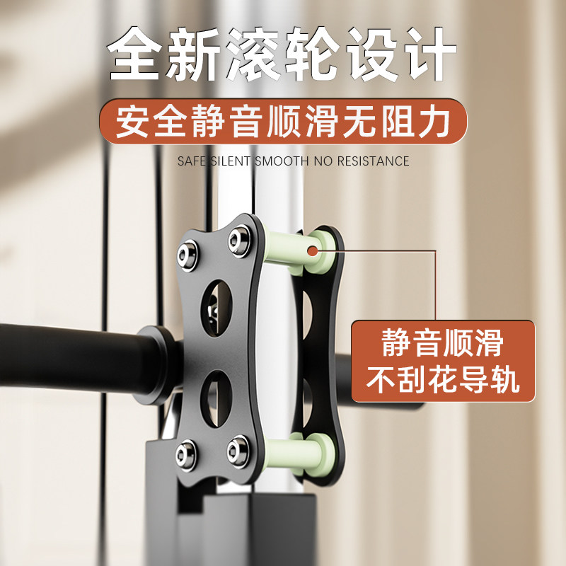 康斯特多功能龙门架家用深蹲卧推杠铃架高位下拉划船健身训练器材