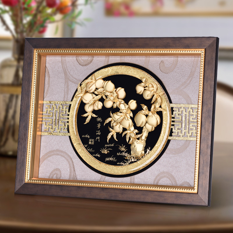 毕业礼物送给学校老师桃李满门金箔画纪念实用摆件男女教师节礼品