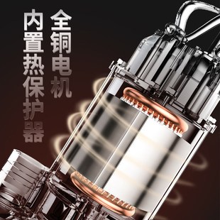 污水泵抽粪沼气泥浆增压泵排污泵220V化.粪池大功率 不锈钢切割式