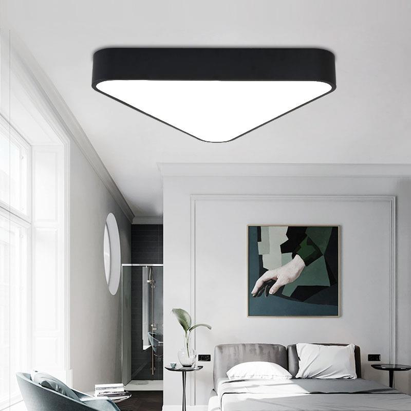 几何拼接创意个性三角形Led吸顶灯办公会议书房走廊商场店铺灯具