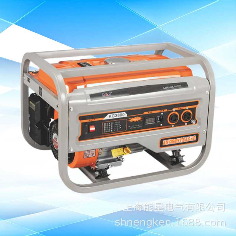 3KW/1KW汽油发电机组 小型家用低噪音5/6/7千瓦单相发电机组