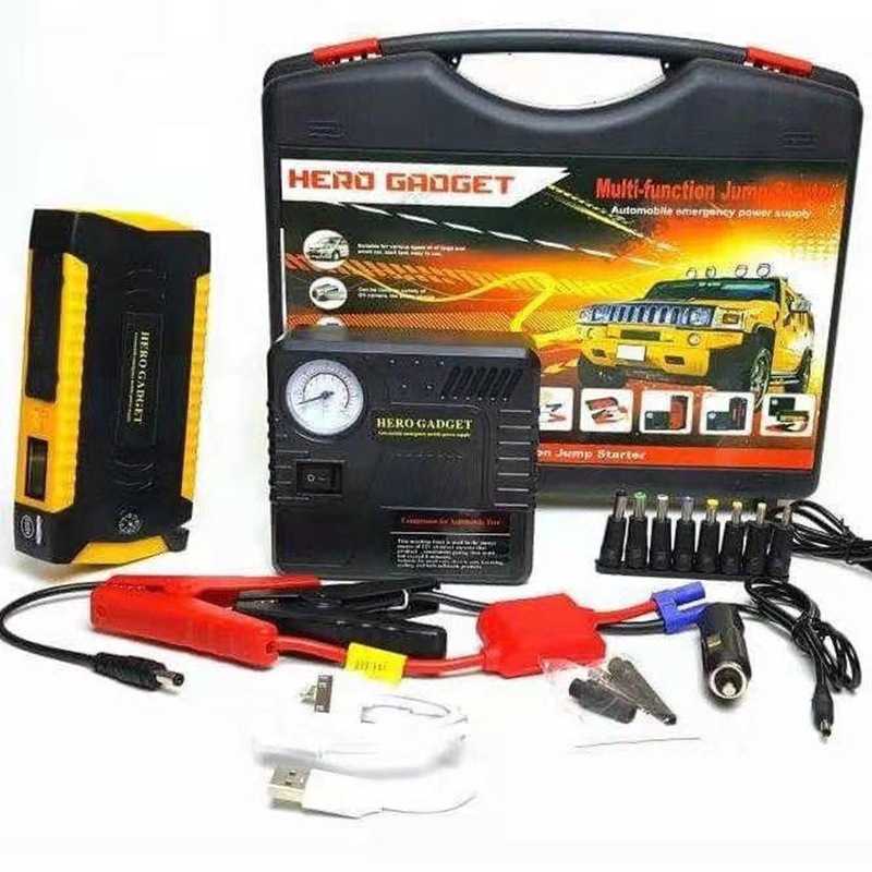 Car jump starter汽车应急启动电源智能配打气泵车载备用电瓶打火