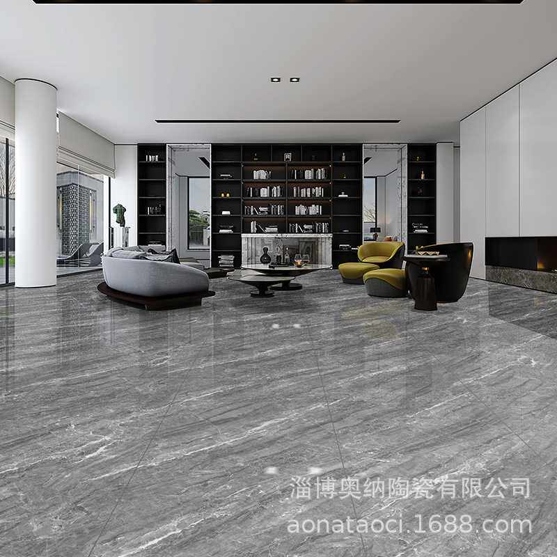 佛山900*1800通体大理石卧室客厅餐厅商场地面砖工程用大板连