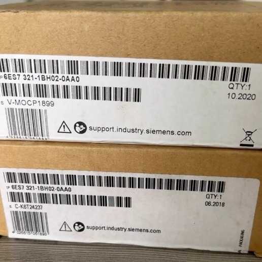 PLC 6ES7321-1BL00-0AA0-1BH02-0AA0 数字量输入输出模块