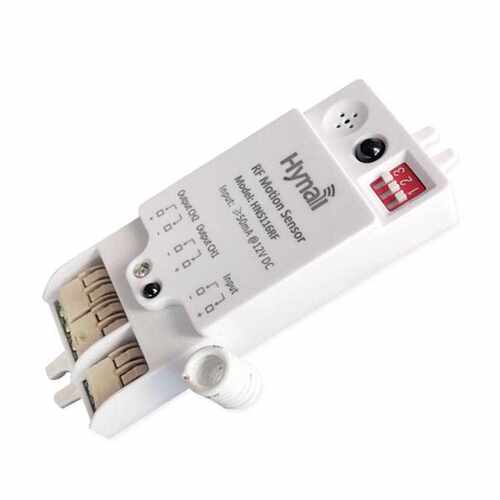 12V DC 输入 低压RF 无线组网  拨码和遥控设置 雷达感应控制器