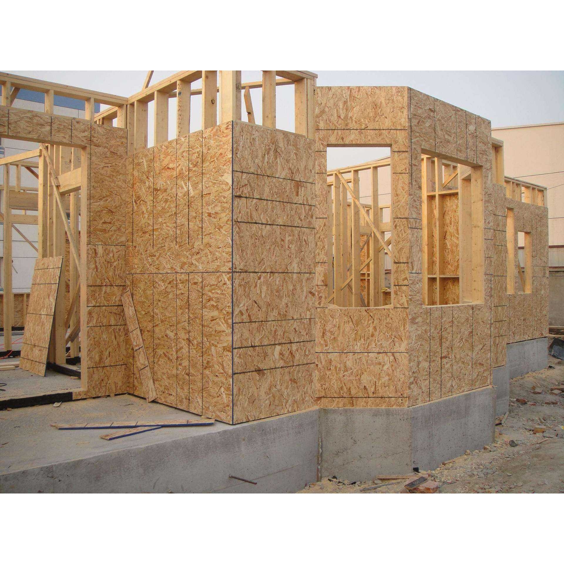 阻燃无醛欧松板|建筑装饰工程饰面板OSB板|三胺面定向结构装饰板