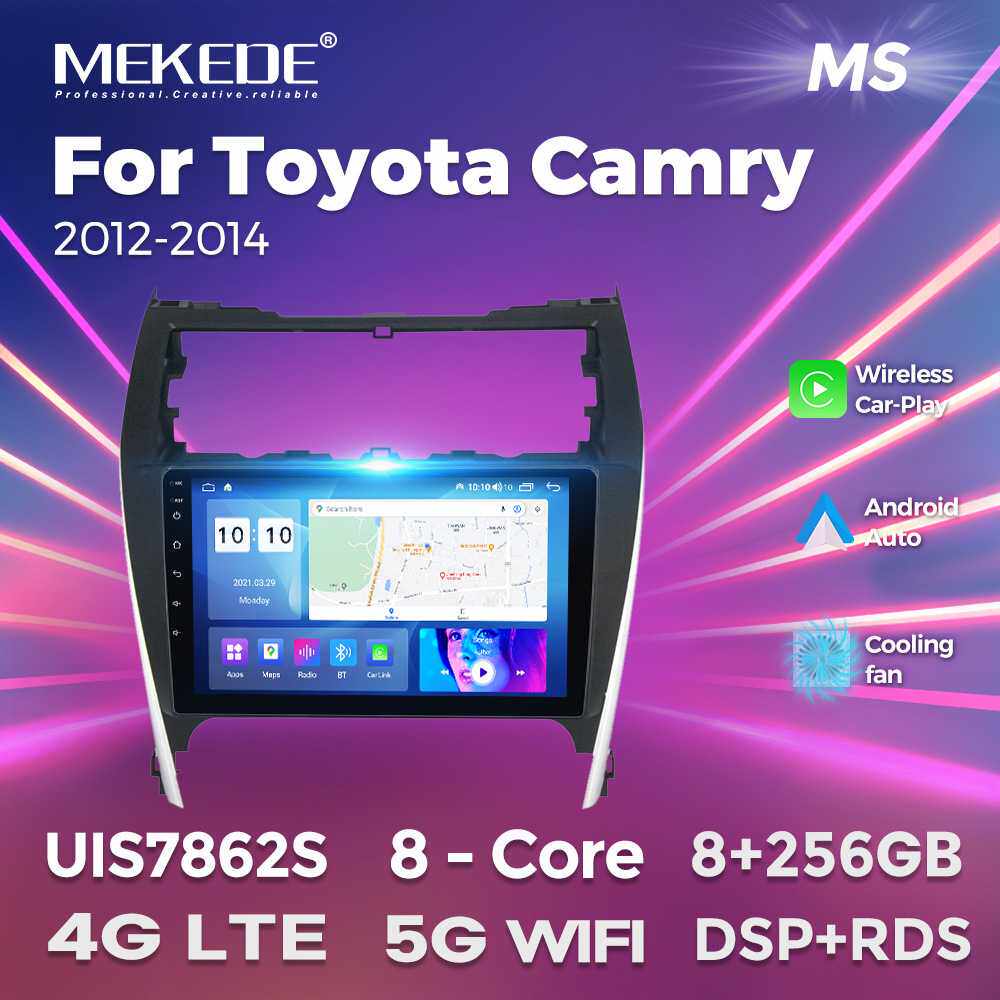 适用于海外版Camry 12-17款丰田凯美瑞安卓车载中控导航仪