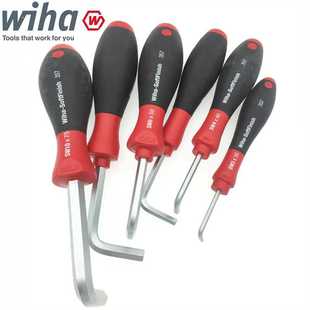 德国wiha威汉L型平头内六角扳手进口公制7字形螺丝刀直角手批357