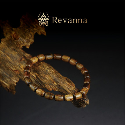 Revanna沉香随形 单圈手串 5~7mm 【琴愫】多样性发一件