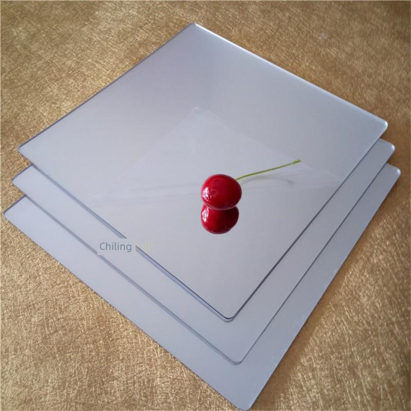 需定制小镜子定制亚克力镜面板PCPS镜片双面镜半透镜透明板反光安