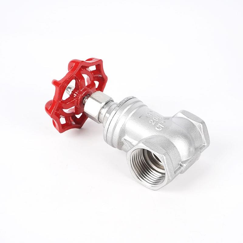 304不锈钢内螺纹闸阀 Z15W-16P丝扣水表阀门 4分6分1寸DN15 20 25