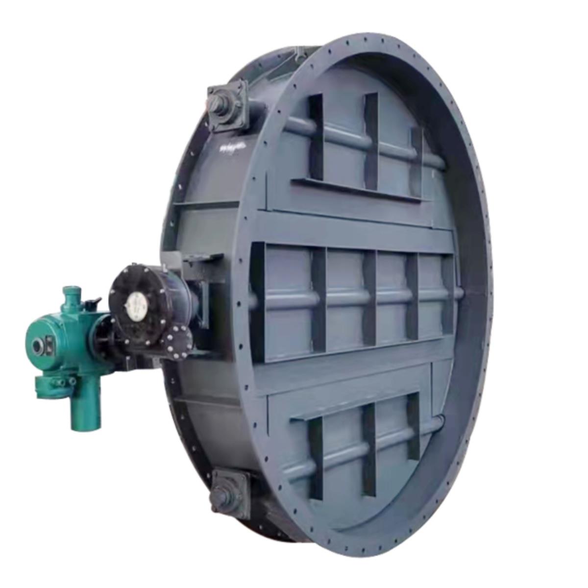 通风电动蝶阀手动涡轮法兰气动不锈钢高温冷风阀除尘管道百叶风阀