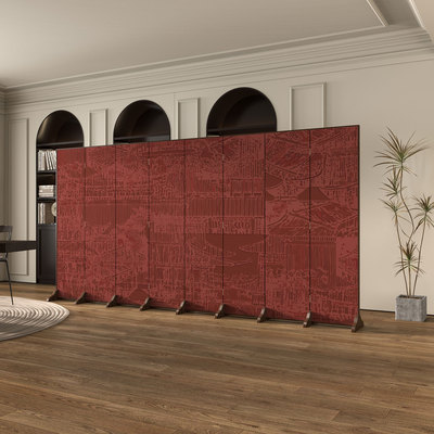 定制新式中古高级感3D立体浮雕