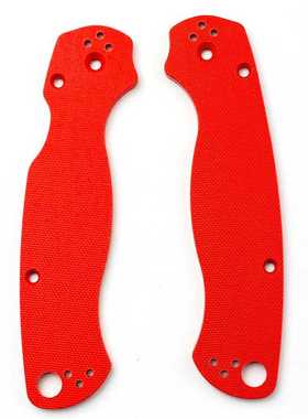 蜘蛛C81刀柄贴片蜘蛛G10复合材料 Spyderco Paramilitary 2 贴片