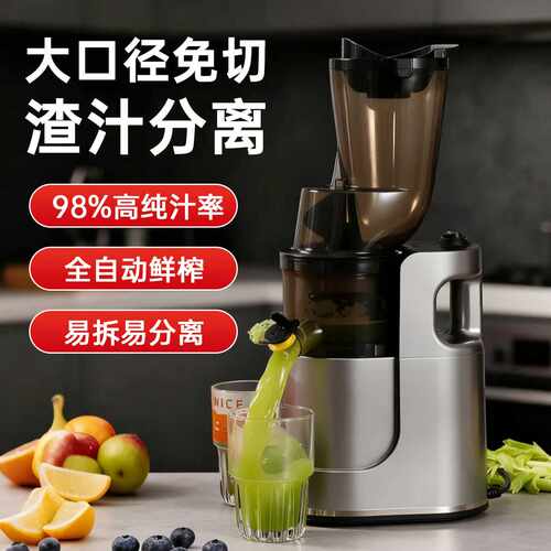 跨境水果榨汁机渣汁分离原汁机家用全自动果蔬多功能电功果汁机
