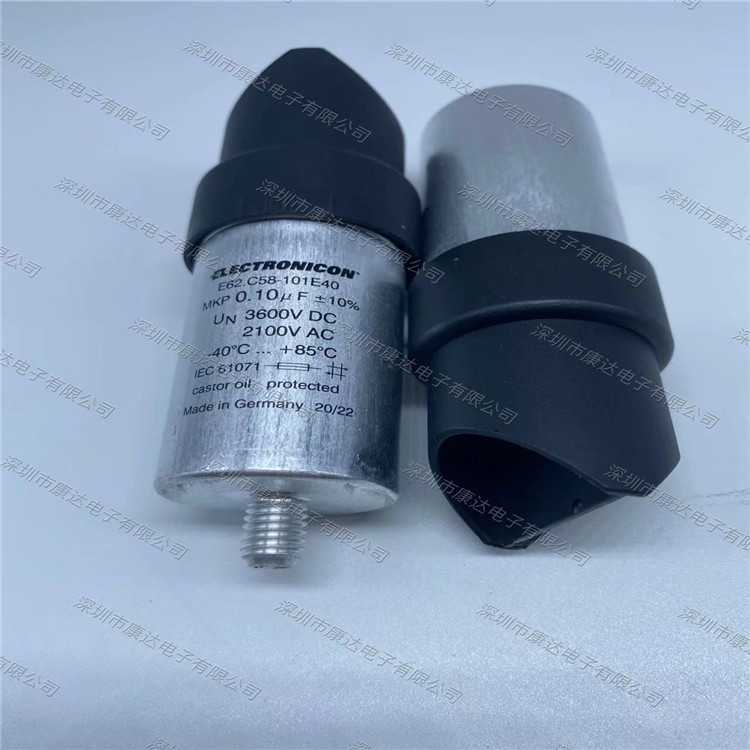 德国ELECTRONICON滤波电容E62.C58-101E40 电力电容0.1uF 2100Vac