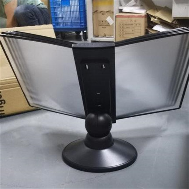 A4台式翻页桌面台卡10页20面文件架酒店前台宣传资料餐厅菜谱菜单