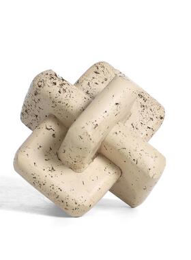 现代极简石纹锁扣环扣魔方摆件样板房家居客厅书房桌面书镇饰品