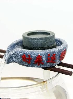 石磨流水器自动循环小石磨鱼缸庭院水池上水石头假山流水装饰造景