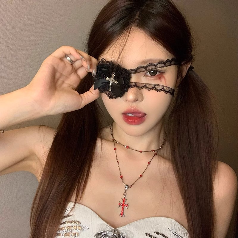 反派修女万圣节哥特蕾丝十字架