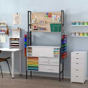 整理和存储柜与 Cricut 机器兼容,乙烯基支架大型工艺室家