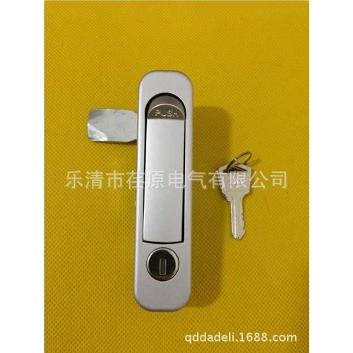 MS737亚光平面锁，电柜门锁，机箱机柜锁，配电箱锁