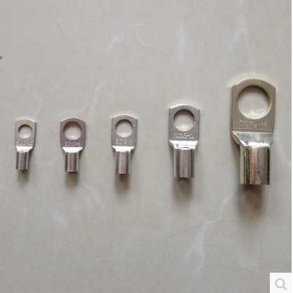 SC70-10 窥口接线鼻 铜接线端子 镀锡铜线鼻子 线耳端头 100只/包