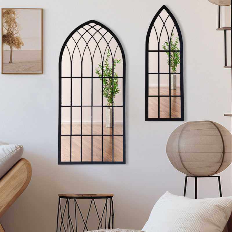 跨境 简约墙面装饰镜客厅玄关挂镜时尚创意窗户镜卧室落地镜子,玩具/童车/益智/积木/模型,垂直悬浮玩具,淘宝优惠券,粉丝福利购,淘宝优惠卷