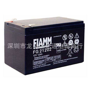 FIAMM非凡蓄电池FG21202 通讯设备UPS电源专用 12V12AH铅酸电瓶