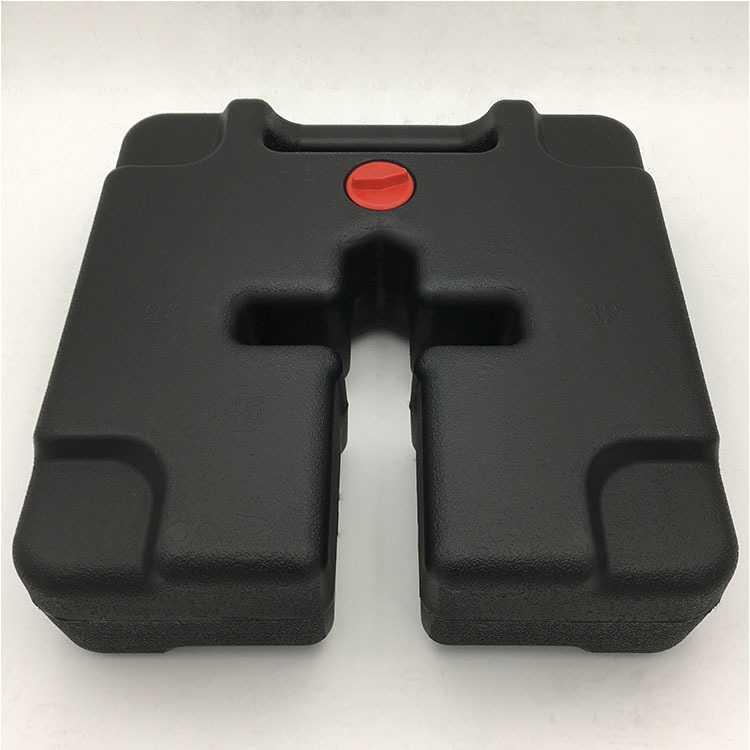 定制户外用品四脚帐篷杆固定吹塑水座20升塑料注水大罗马水箱底座