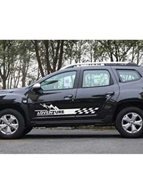 适用于雷诺达契亚 Renault Duster车门拉花车贴改装贴纸A955