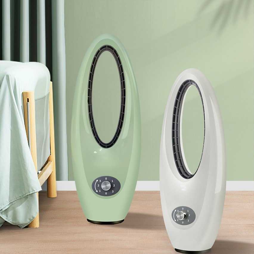 风扇工厂家用风扇 立式落地扇三档摇头塔扇网红风扇无叶风扇