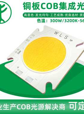 高显指大功率300WCOB集成灯珠,专业影视光源，聚光灯/成像灯灯珠
