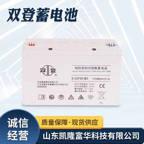 6-GFM-40免维护铅酸电池12V40AH通讯应急UPS直流屏电源双登蓄电池