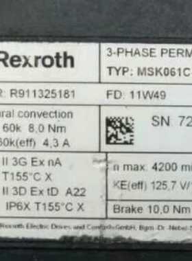 R912007162 控制装置 EFC5610-15K0-3P4-MDA-7P-DRNNN-NNNN力士乐