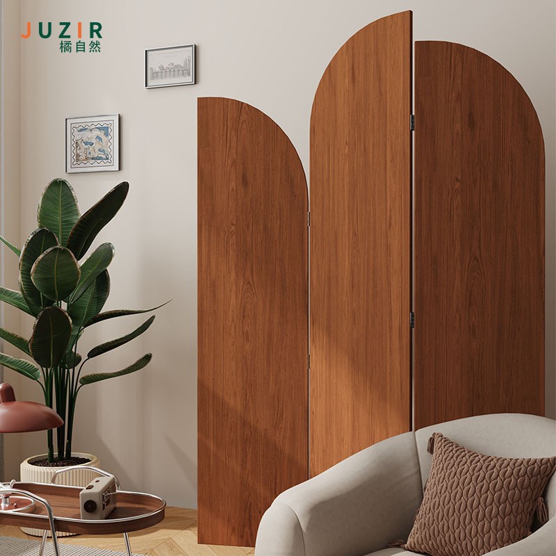 法式折叠屏风隔k断可移动客厅沙发背景墙房间卧室玄关遮挡可定制